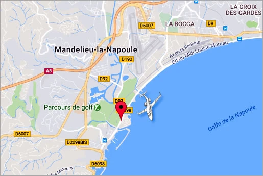 Photo de notre agence immobilière à Mandelieu la Napoule